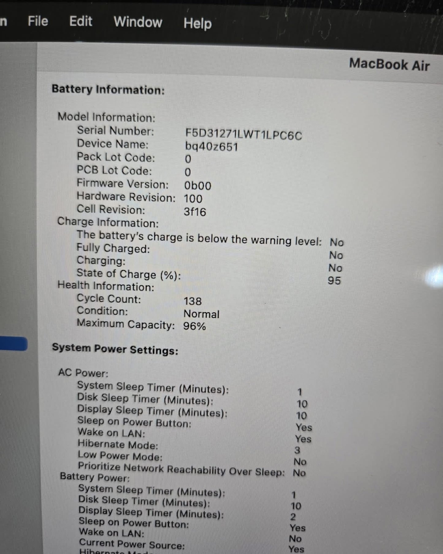 MacBook Air M2 15โ 2023 8/512