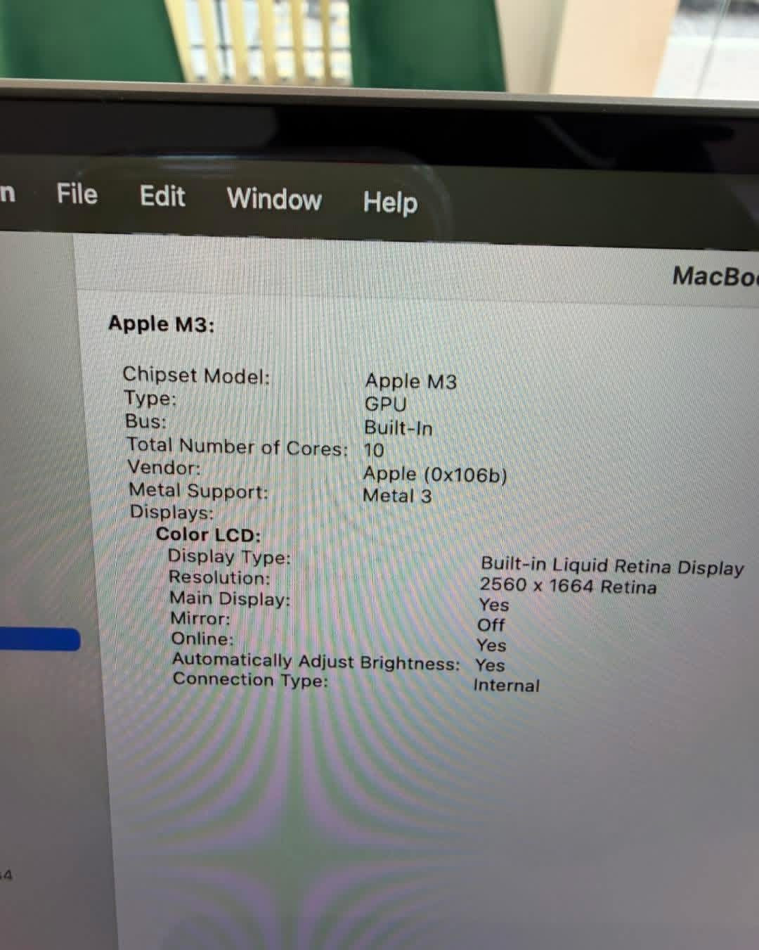 MacBook Air M3 13.6โ 2024 24/256 (MDM)