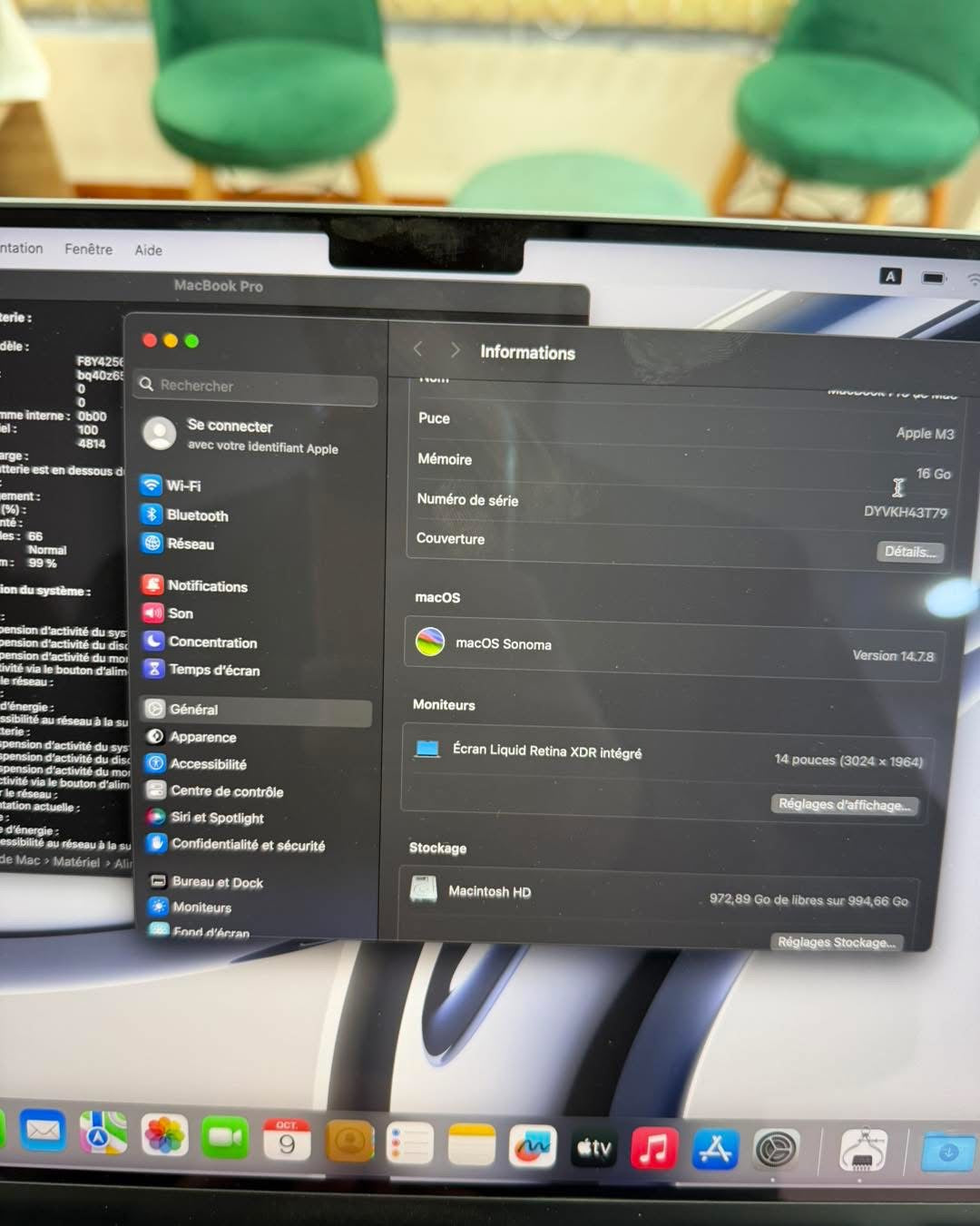 MacBook Pro M3 14โ 16/1T