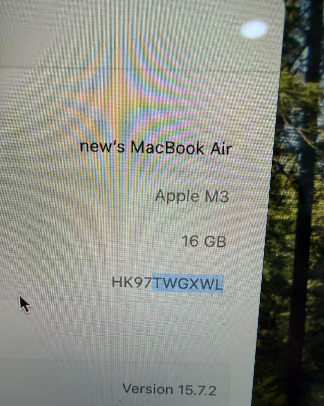 MacBook Air M3 2024 16/256 - 0557684550