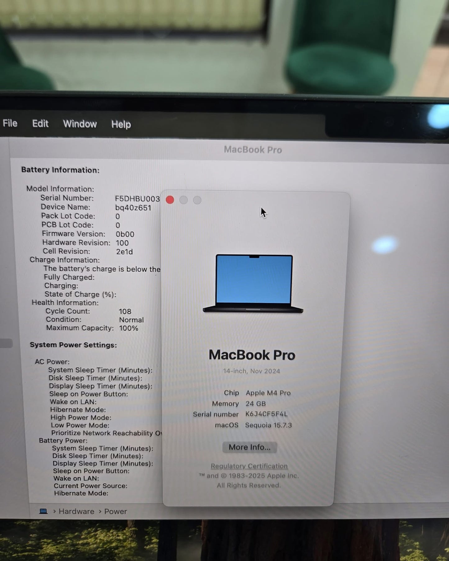 MacBook Pro M4 Pro MDM 14” 24/512