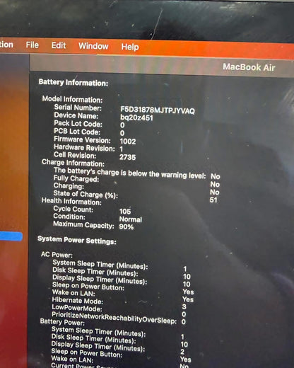 MacBook Air M1 13.3’’ 2020 8/256