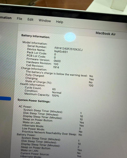 MacBook Air M3 2024 8/256