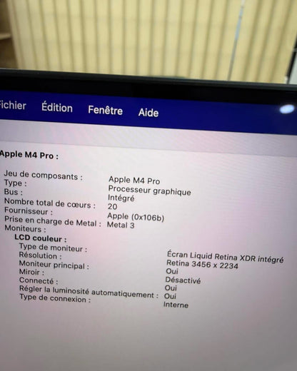 MacBook Pro 2024 M4 Pro 16” 24/512