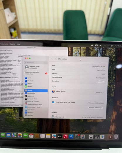 MacBook Pro M1 Pro 14” 2021 16/1T
